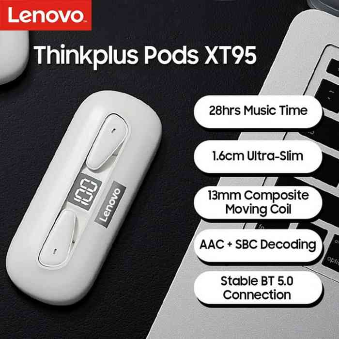 Lenovo XT95 True Wireless Stereo Earphones